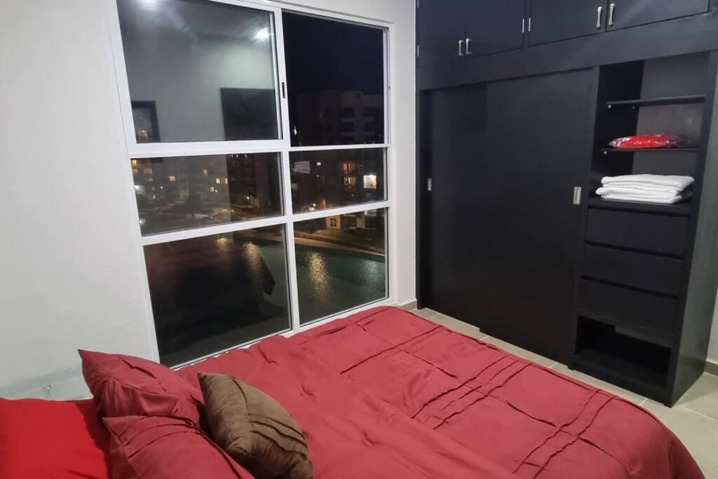 Departamento Con Laguna Artificial Cancún Buitenkant foto